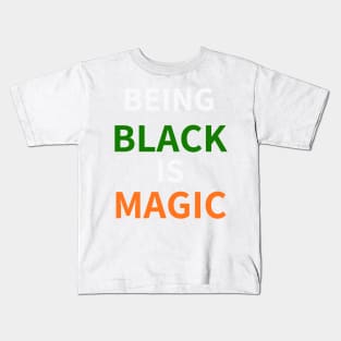 (BEING) BLACK (IS) MAGIC - FAMU Kids T-Shirt